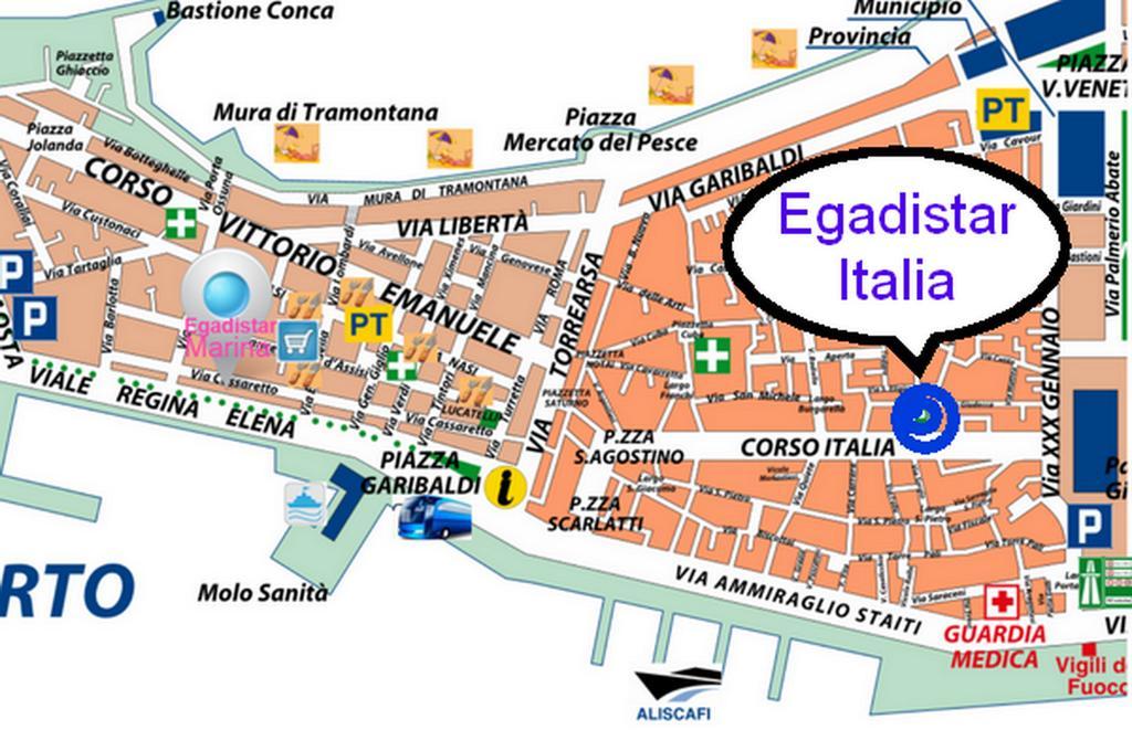Trapani Egadistar Apartments Стая снимка